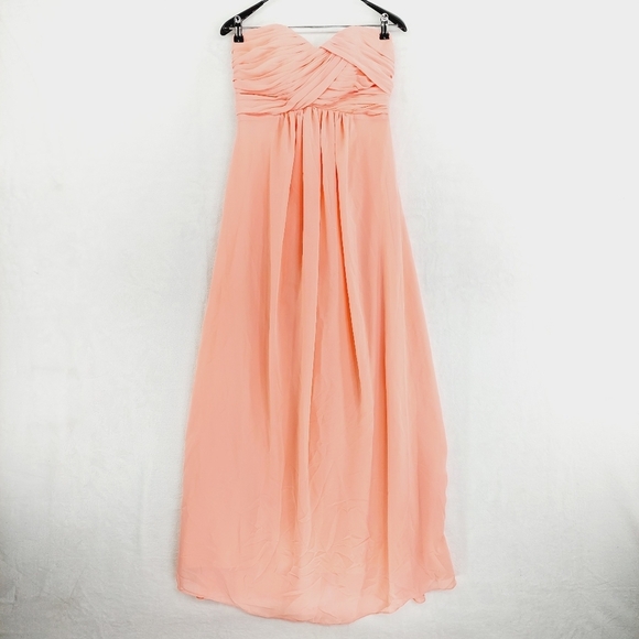 Boutique Strapless Backless Wedding Maxi Dress P4342 - Picture 1 of 8